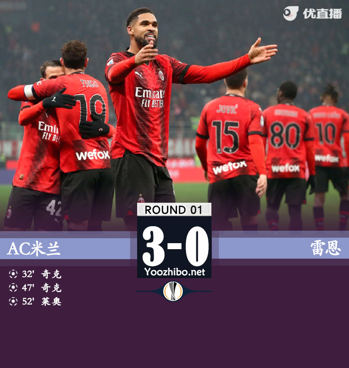 <a href=/zuqiusheji/acmilan/ target=_blank class=infotextkey>AC米兰</a>vs雷恩